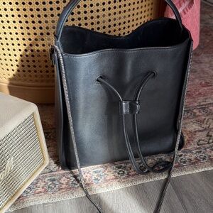 3.1 Phillip Lim Black Leather Tote Bag